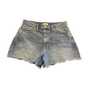 Madewell The Mom Jean Shorts 32